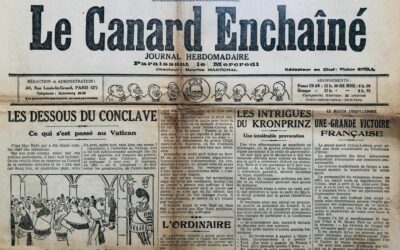 N° 293 du Canard Enchaîné – 8 Février 1922