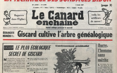 N° 2940 du Canard Enchaîné –  2 Mars 1977