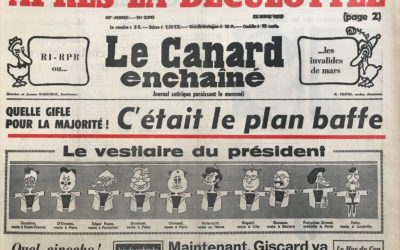 N° 2943 du Canard Enchaîné –  23 Mars 1977