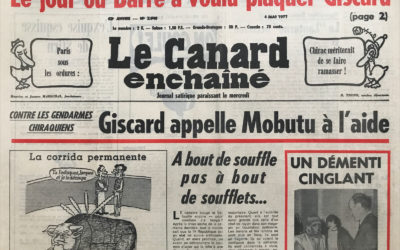 N° 2949 du Canard Enchaîné –  4 Mai 1977