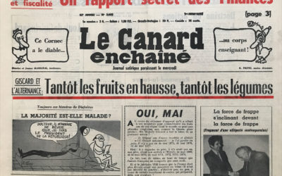 N° 2953 du Canard Enchaîné –  1 Juin 1977