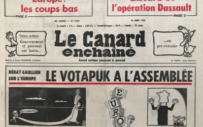 N° 2955 du Canard Enchaîné –  15 Juin 1977