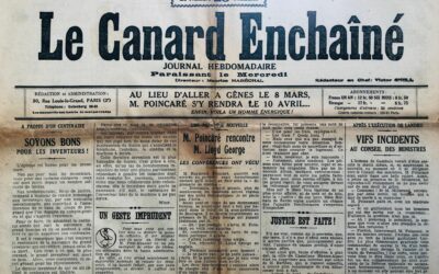 N° 296 du Canard Enchaîné – 1 Mars 1922