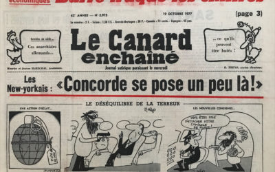 N° 2973 du Canard Enchaîné –  19 Octobre 1977