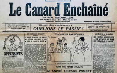 N° 299 du Canard Enchaîné – 22 Mars 1922