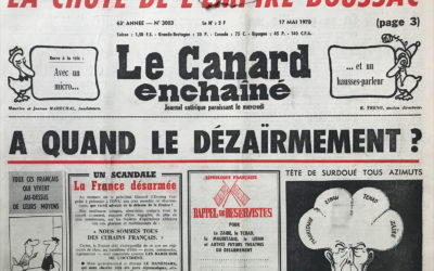 N° 3003 du Canard Enchaîné –  17 Mai 1978