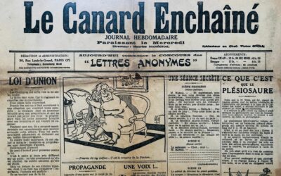 N° 301 du Canard Enchaîné – 5 Avril 1922