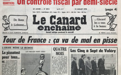 N° 3012 du Canard Enchaîné –  19 Juillet 1978