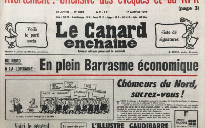 N° 3038 du Canard Enchaîné – 17 Janvier 1979