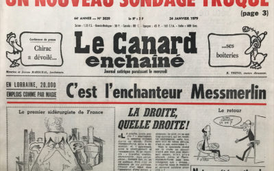 N° 3039 du Canard Enchaîné – 24 Janvier 1979