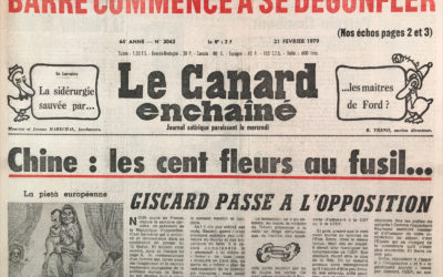 N° 3043 du Canard Enchaîné – 21 Février 1979