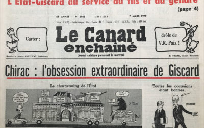 N° 3045 du Canard Enchaîné – 7 Mars 1979