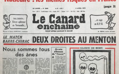 N° 3049 du Canard Enchaîné – 4 Avril 1979
