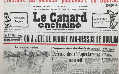 N° 3053 du Canard Enchaîné – 2 Mai 1979