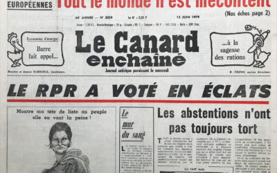 N° 3059 du Canard Enchaîné – 13 Juin 1979