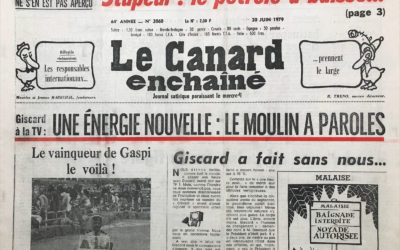 N° 3060 du Canard Enchaîné – 20 Juin 1979