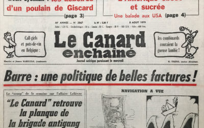 N° 3067 du Canard Enchaîné – 8 Août 1979