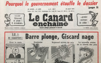 N° 3070 du Canard Enchaîné – 29 Août 1979