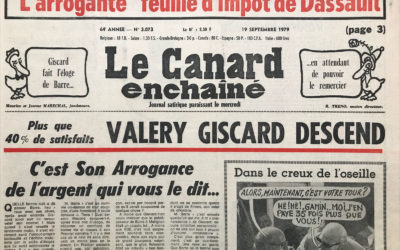N° 3073 du Canard Enchaîné – 19 Septembre 1979