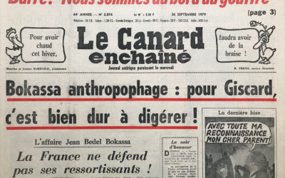 N° 3074 du Canard Enchaîné – 26 Septembre 1979
