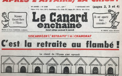 N° 3080 du Canard Enchaîné – 7 Novembre 1979