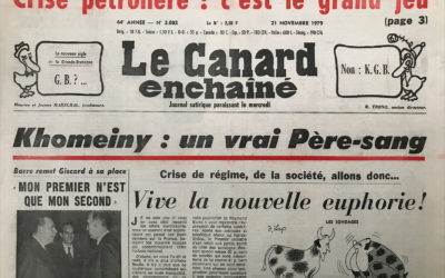 N° 3082 du Canard Enchaîné – 21 Novembre 1979