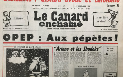 N° 3086 du Canard Enchaîné –  19 Décembre 1979