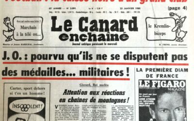 N° 3091 du Canard Enchaîné –  23 Janvier 1980