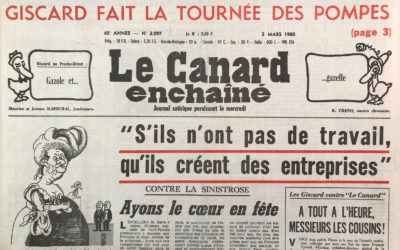 N° 3097 du Canard Enchaîné –  5 Mars 1980