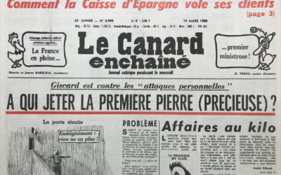N° 3099 du Canard Enchaîné –  19 Mars 1980