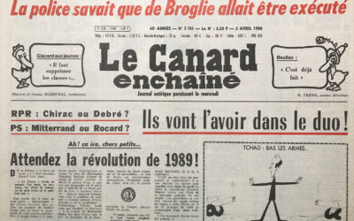N° 3101 du Canard Enchaîné – 2 Avril 1980