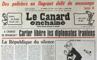 N° 3102 du Canard Enchaîné – 9 Avril 1980