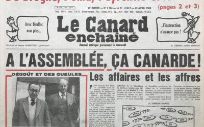 N° 3104 du Canard Enchaîné – 23 Avril 1980