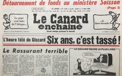 N° 3106 du Canard Enchaîné – 7 Mai 1980