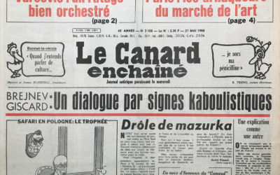 N° 3108 du Canard Enchaîné – 21 Mai 1980