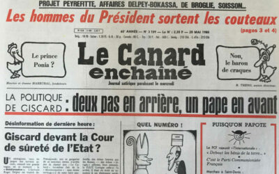 N° 3109 du Canard Enchaîné – 28 Mai 1980