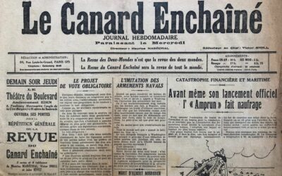 N° 311 du Canard Enchaîné – 14 Juin 1922
