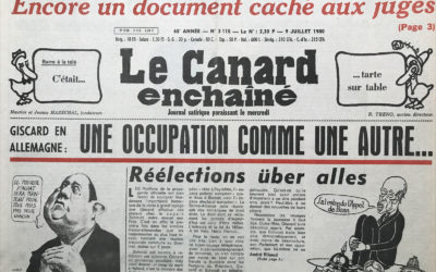 N° 3115 du Canard Enchaîné – 9 Juillet 1980