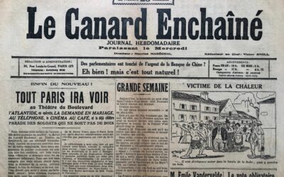 N° 312 du Canard Enchaîné – 21 Juin 1922