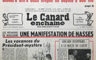 N° 3120 du Canard Enchaîné – 13 Août 1980