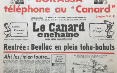 N° 3125 du Canard Enchaîné – 17 Septembre 1980