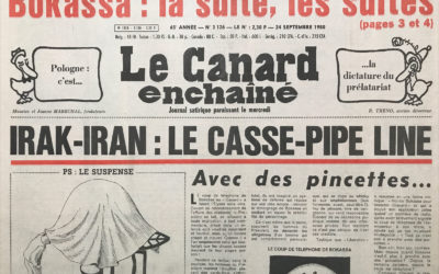N° 3126 du Canard Enchaîné – 24 Septembre 1980