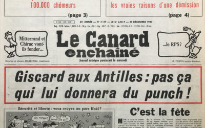 N° 3139 du Canard Enchaîné –  24 Décembre 1980