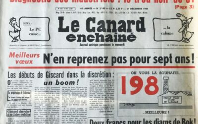 N° 3140 du Canard Enchaîné –  31 Décembre 1980