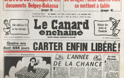 N° 3143 du Canard Enchaîné –  21 Janvier 1981