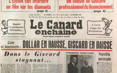 N° 3147 du Canard Enchaîné –  18 Février 1981