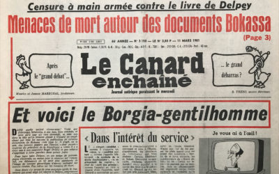 N° 3150 du Canard Enchaîné –  11 Mars 1981