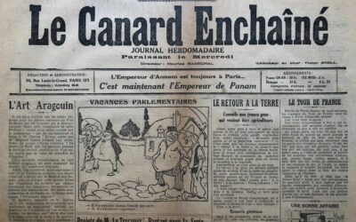 N° 317 du Canard Enchaîné – 26 Juillet 1922