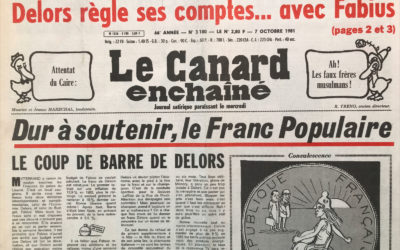 N° 3180 du Canard Enchaîné –  7 Octobre 1981