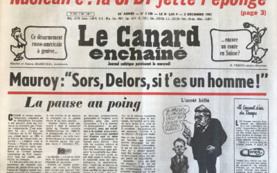 N° 3188 du Canard Enchaîné –  2 Décembre 1981